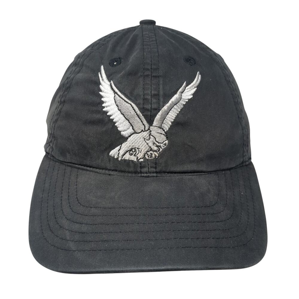 Owl Logo Baseball Cap Black One Size Adjustable Embroidered Fersten Worldwide